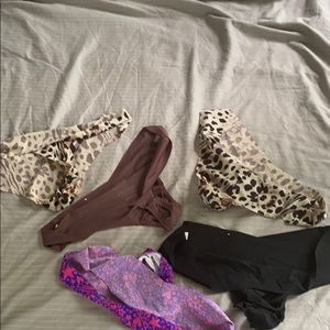 Spanx Under-statements thong 5 pair M